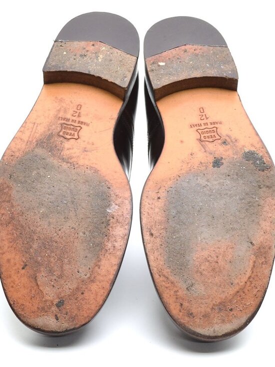 Men Banana Republic Brown Leather Round Toe Oxford 12 D main image 3